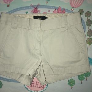 J. Crew 3 inch Chino Shorts